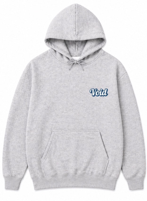 Hoodie gris bleu/bl