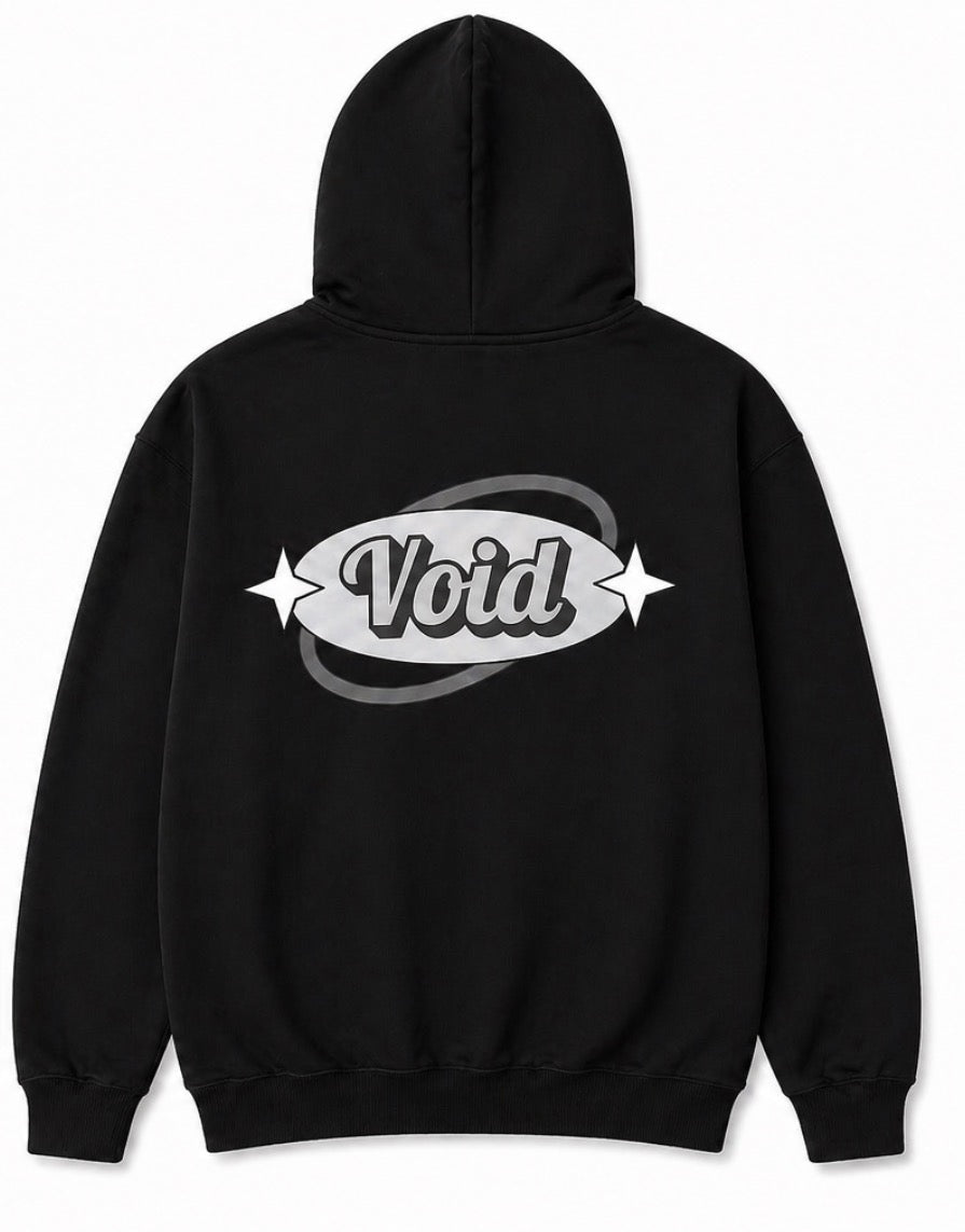 Hoodie noir gris/blk